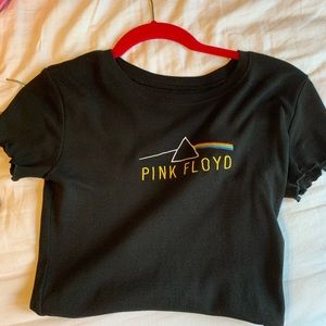 Pink Floyd cropped t-shirt